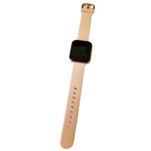 Not Tested iTouch Air 3, 40mm Rose Gold Case Blush Band Smartwatch